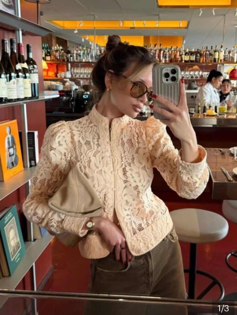 ZARA ZW COLLECTION LACE BLAZER